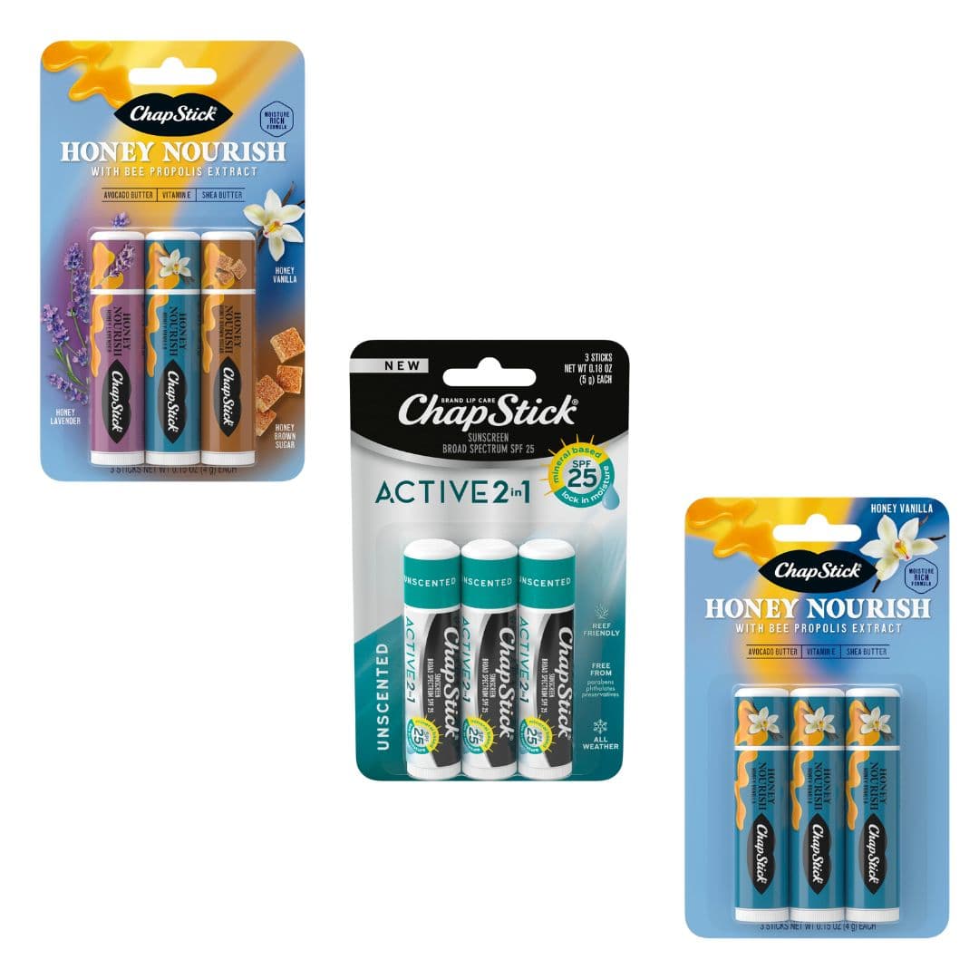 ChapStick Lot | Shea Butter & Mineral Sunscreen Multi-Packs #6403 (175 units)