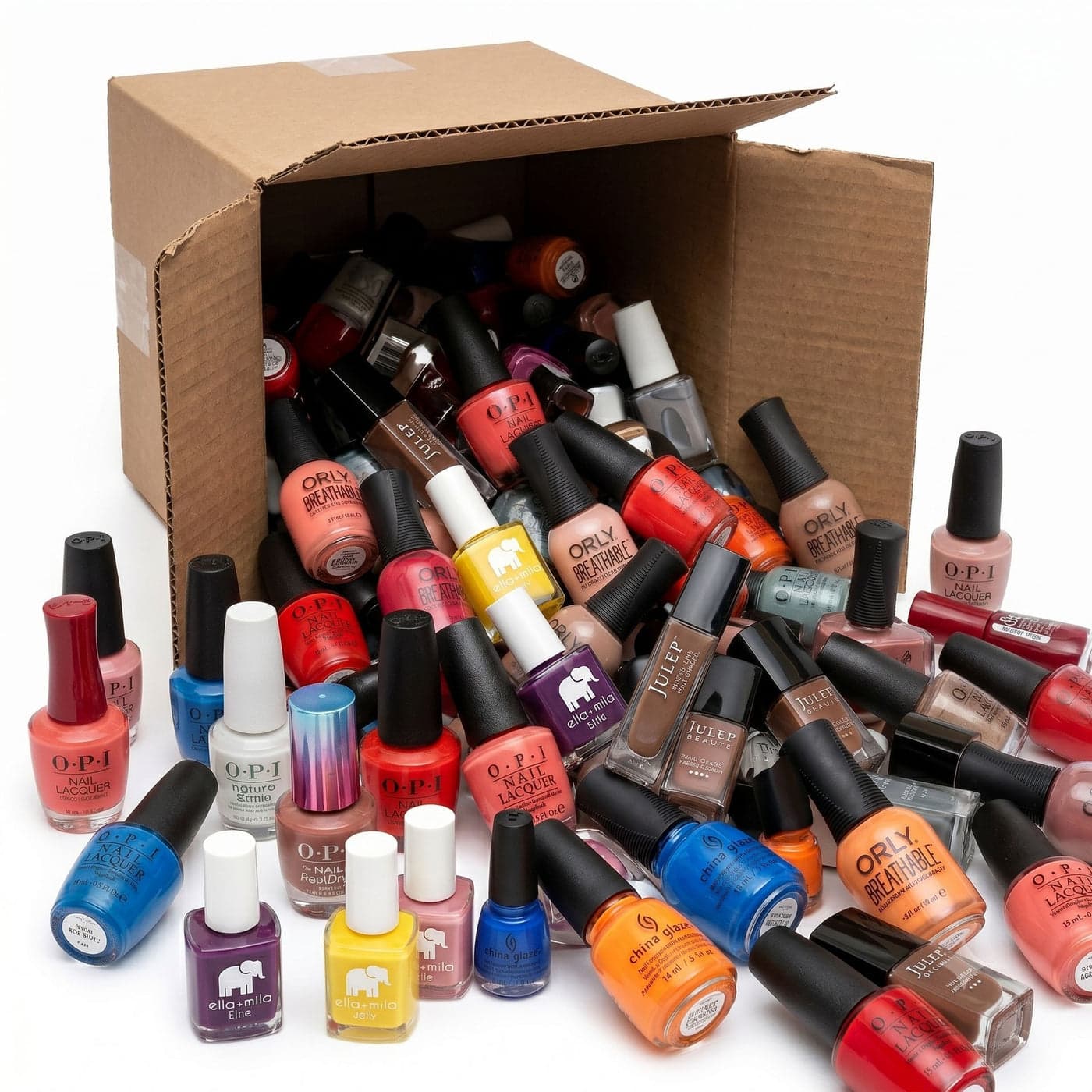 Nail Polish Liquidation Lot – OPI, Olive & June, China Glaze & Others (300 units) — product photo 1 of 4