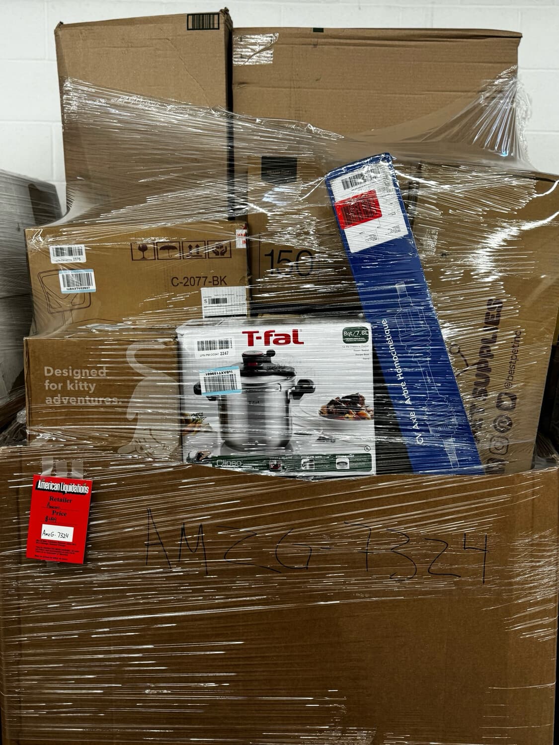 Amazon general merchandise pallet AMZG-7324