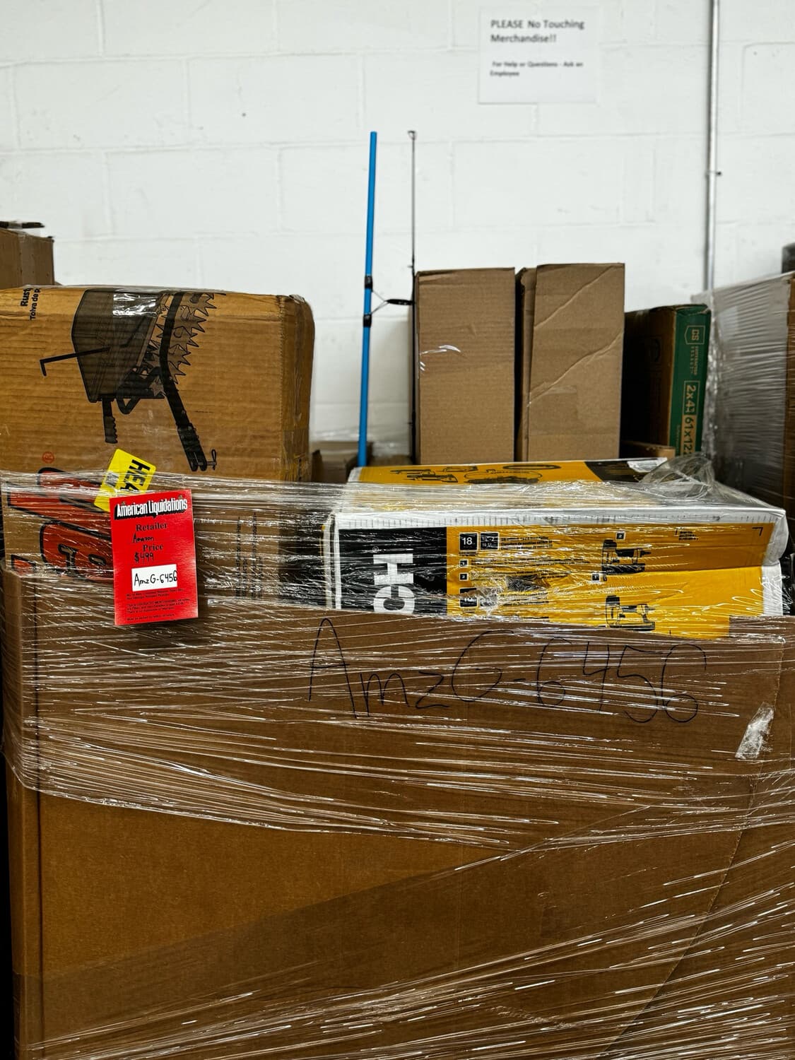 Amazon general merchandise pallet AMZG6456
