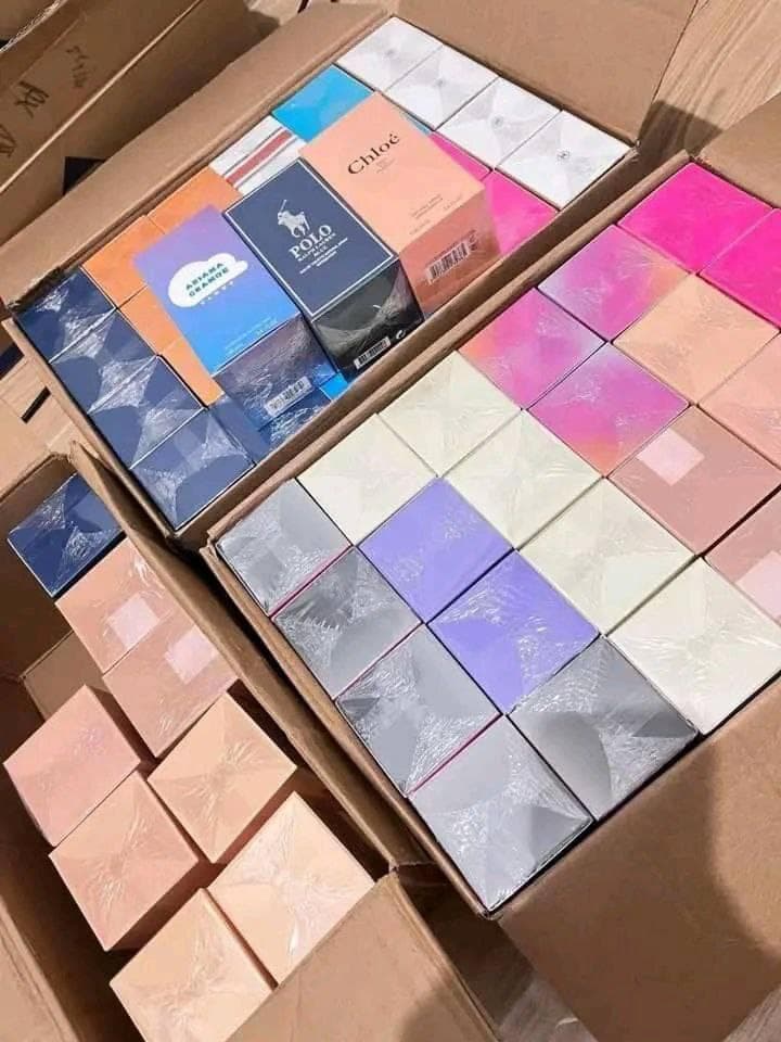 Mixed designer perfume pallet for resale