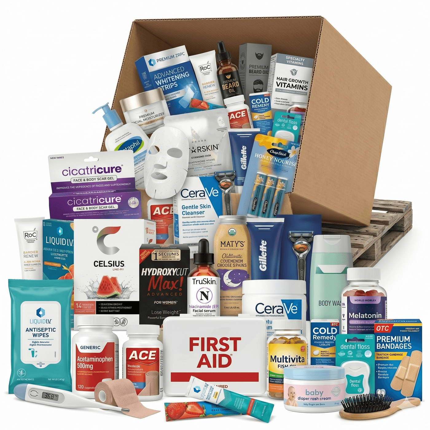 Personal Care/HBA Liquidation Lots (no cosmetics) — product photo 1 of 120