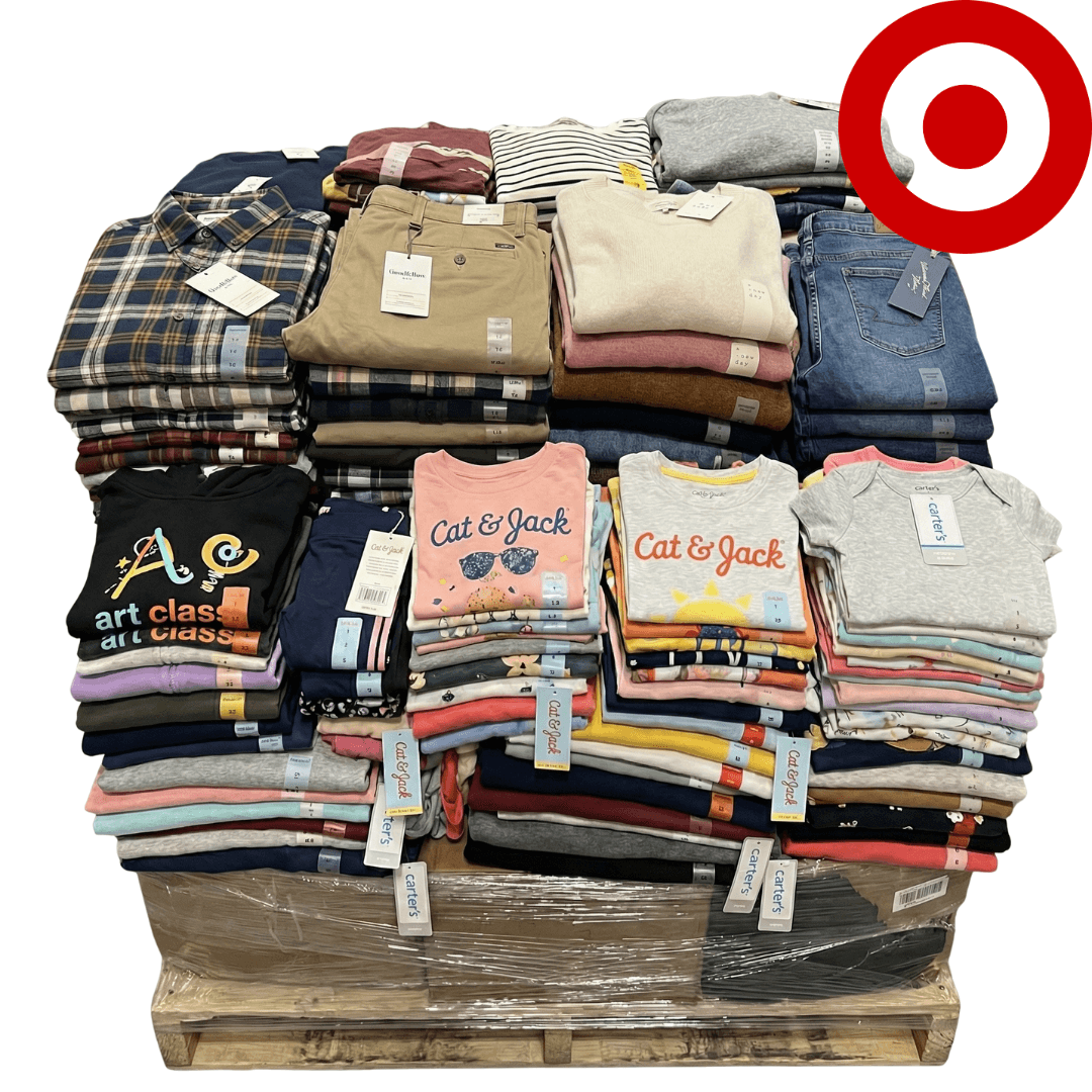 Target Clothing Pallet (1000 Items) — product photo 1 of 86